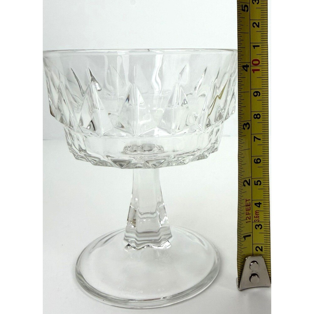 Vintage Arcoroc/Prestige de France Artic Sherbet/Champagne Glass 7.5 oz Set of 8 - Picture 7 of 8